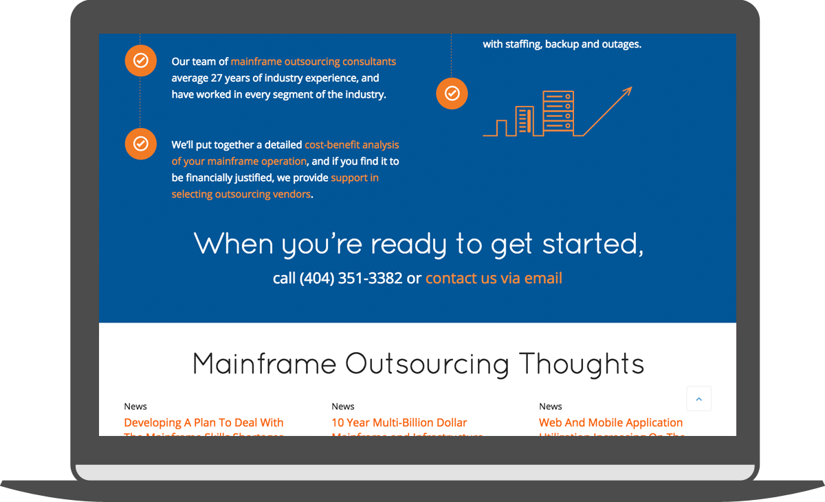 Accelout When You're Ready to Get Started Homepage Block