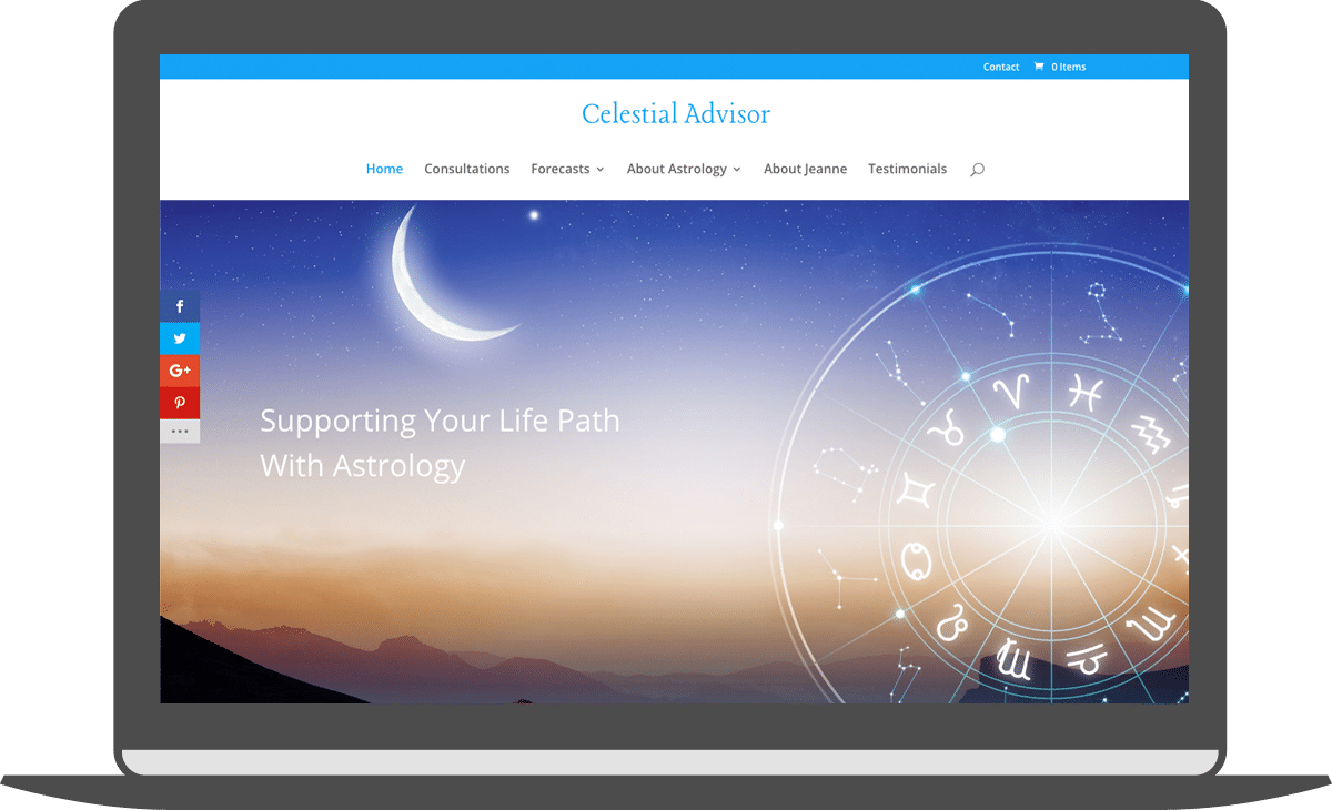 Celestial Advisor Homepage