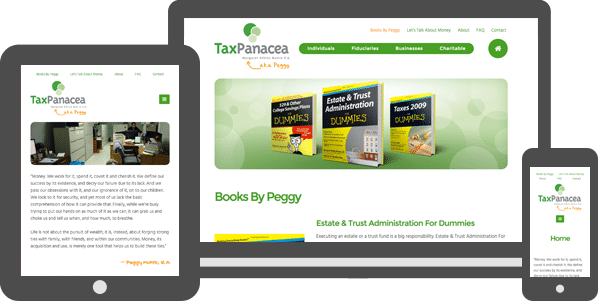 TaxPanacea WordPress Website