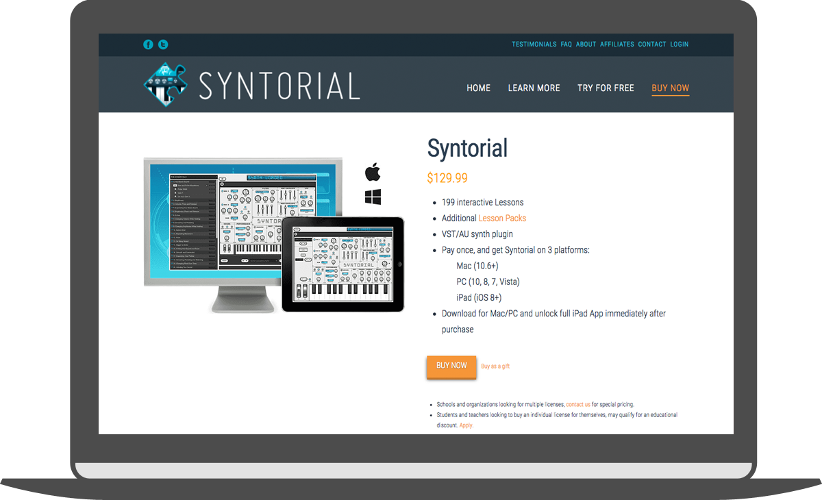 Syntorial Buy Now Page