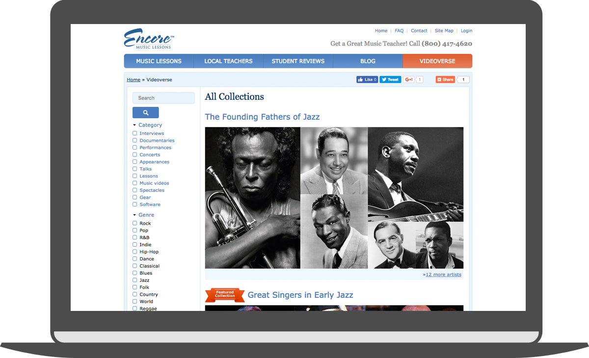Videoverse All Channels Page