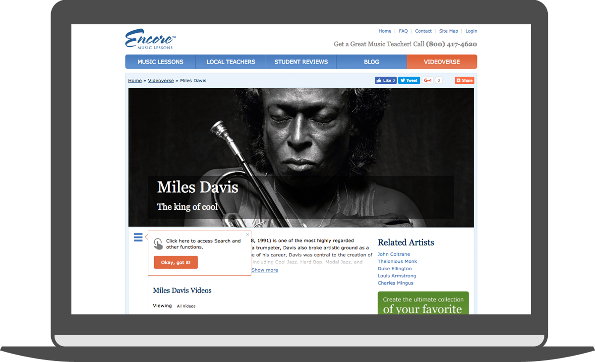 Videoverse Channel Page