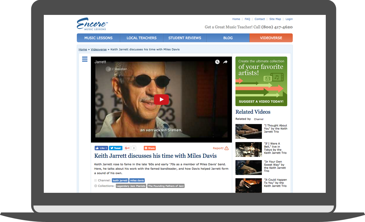 Videoverse Video Page