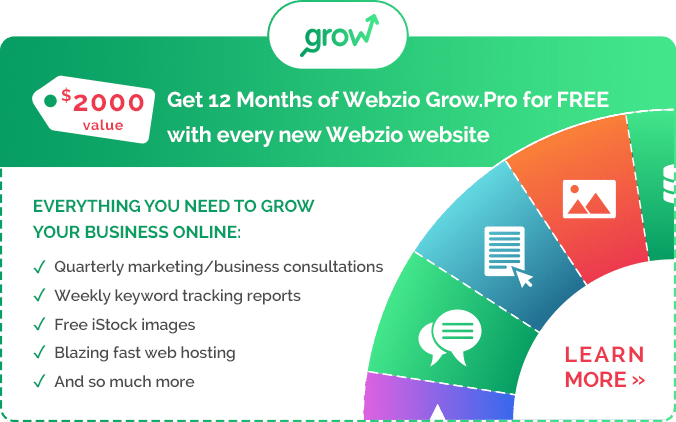 Webzio Grow Banner Ad